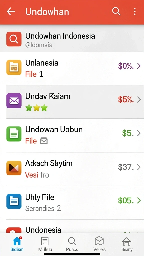 surga77 - Antarmuka pengguna yang sederhana dan intuitif.
